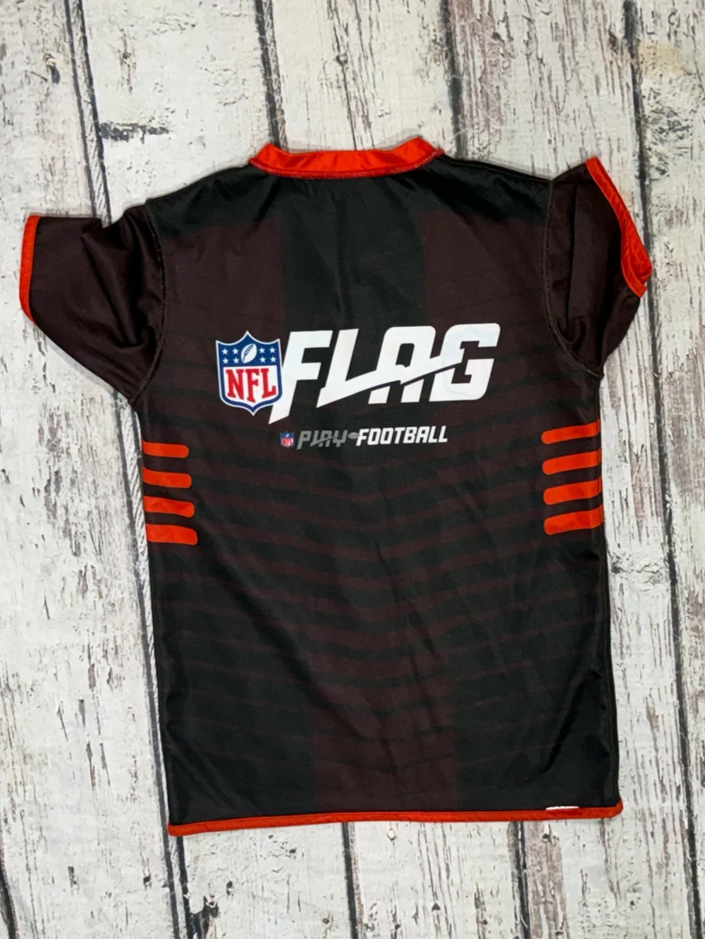 Cleveland Browns NFL Football Flag Football Reversible Boys Kids Youth Jersey